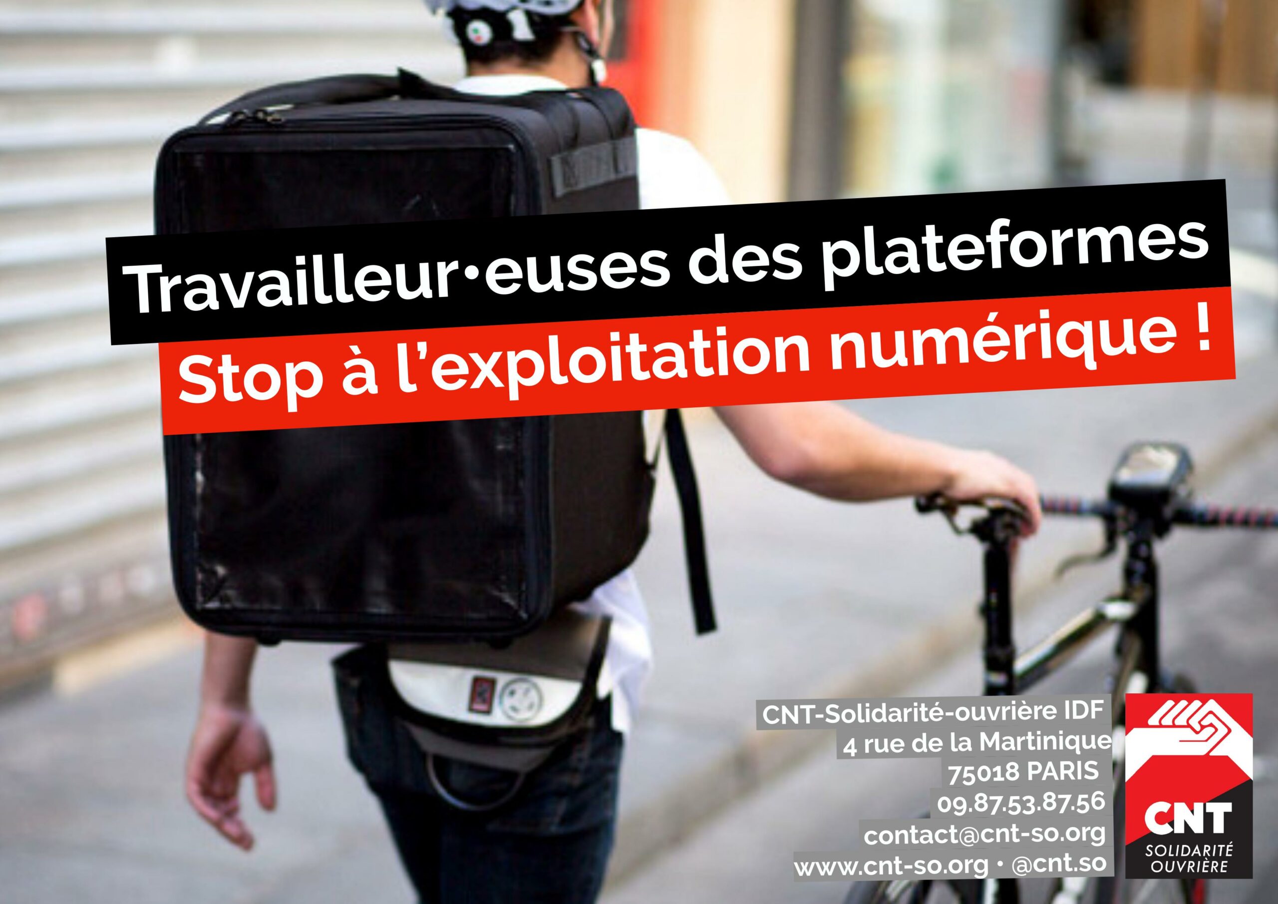 Après le fiasco d'élections professionnelles au rabais, il faut maintenant avancer pour les pleins droits des travailleur-euses des plateformes