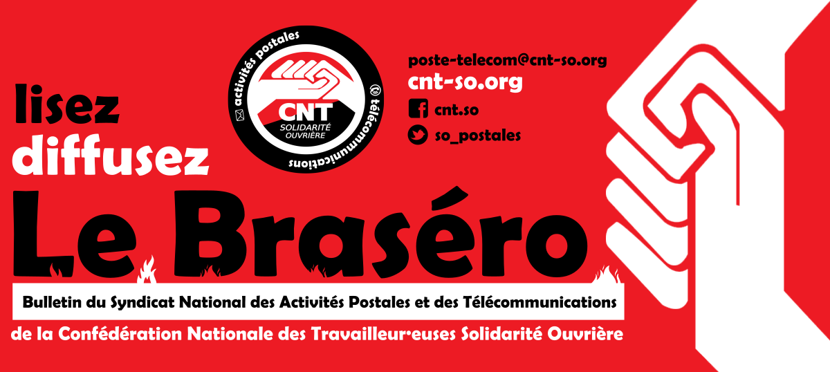 Activités postales & télécommunications : n°2 du bulletin Le Braséro (janvier/février 2022)