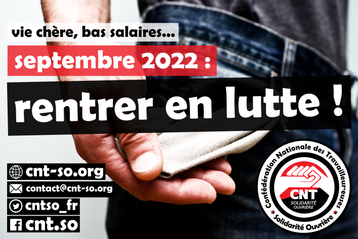Education : Le 29 septembre et après, un seul mot d’ordre : répartition égalitaire des richesses !